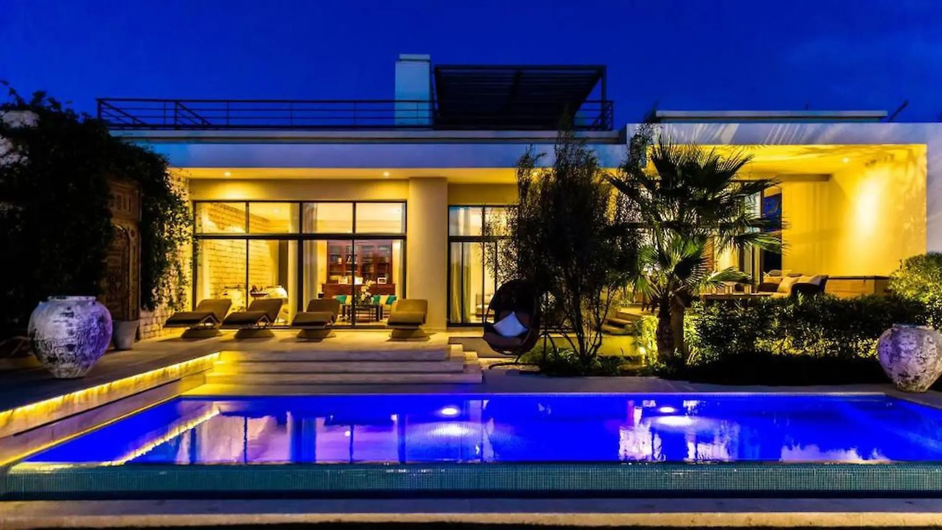 אסאוירה Villa Luxeuse Et Climatisee Sur Le Golf, Piscine Chauffee מרוקו